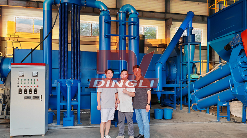 Korea Kitchen Waste Biochar Plant