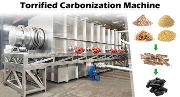 How Pellet Baking and Carbonizing Machines Convert Biomass