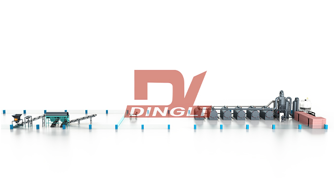 Semi-Continuous Carbonization Furnace