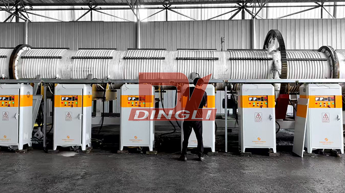 Electromagnetic Rotary Pyrolysis Machine