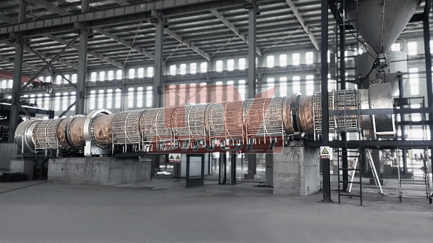 Organic Solid Waste Electromagnetic Rotary Kiln