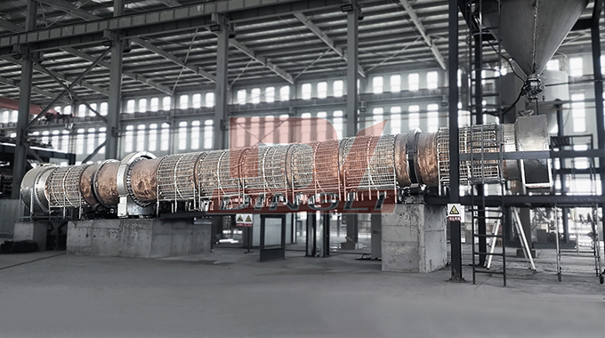Organic Solid Waste Electromagnetic Rotary Kiln