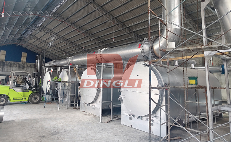 Dingli Horizontal Carbonization Furnace Successfully Installed and Commissioned in the Philippines