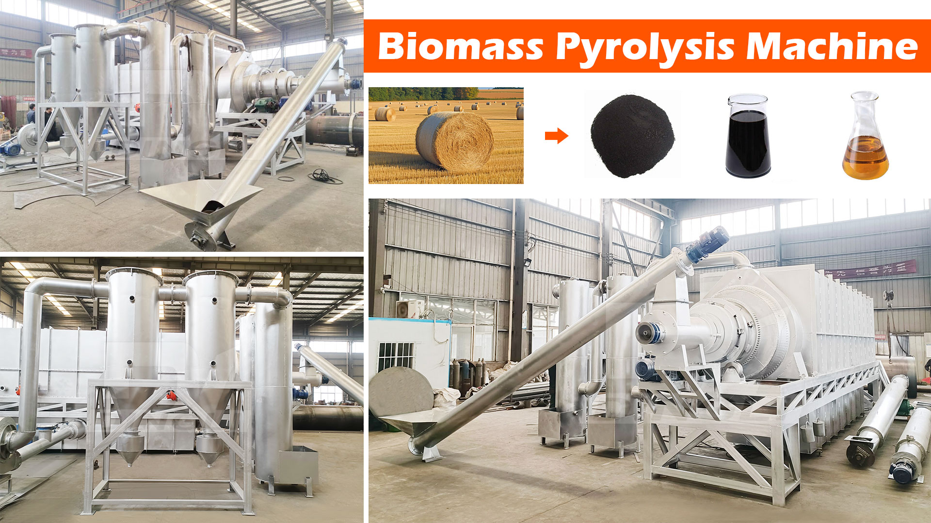 Carbonizers help transform a wide range of waste materials into valuable resources