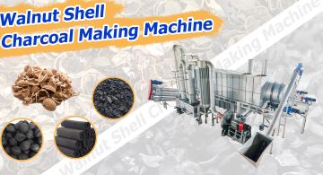 The secret of self-circulation of walnut shell carbonization machine