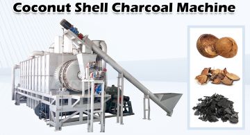 How does the coconut shell carbonization machine achieve an energy closed loop?