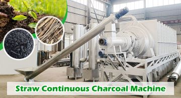 Standardized Straw Charcoal Production