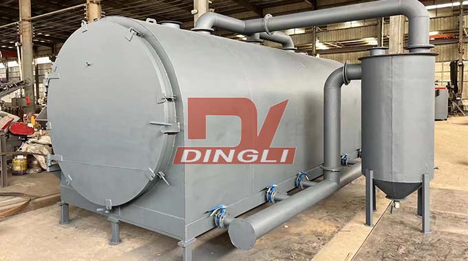 Horizontal Biomass Carbonization Plant