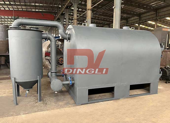 Horizontal Biomass Carbonization Plant