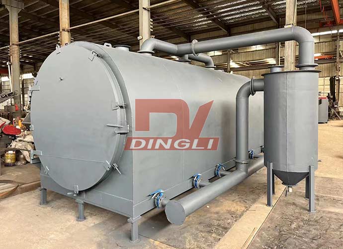 Horizontal Biomass Carbonization Plant