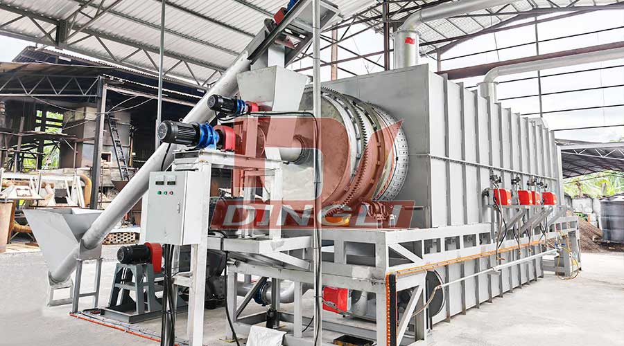 Nut Shell Charcoal Machine