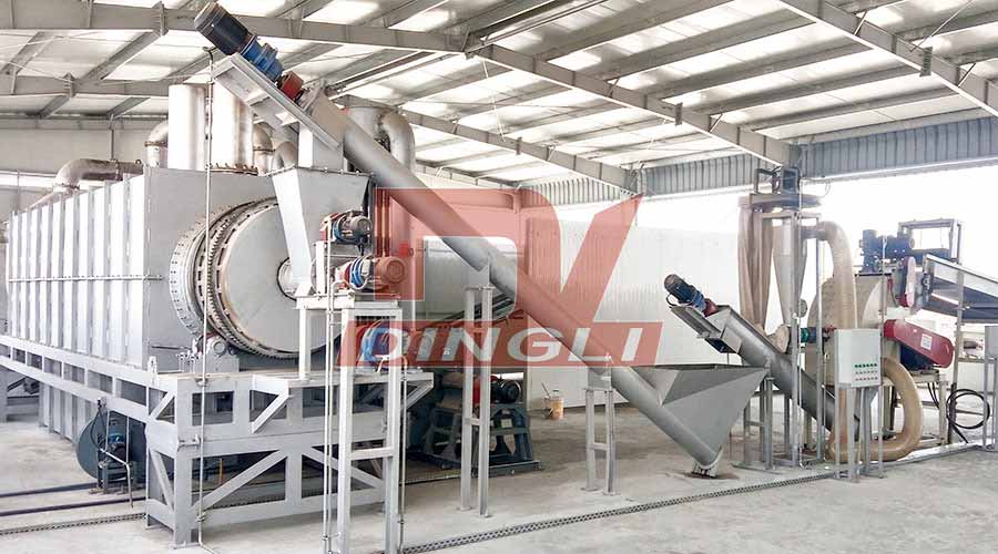 Continous Sawdust Charcoal Machine